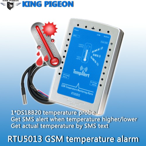 Gsm sms temperature monitoring alarm